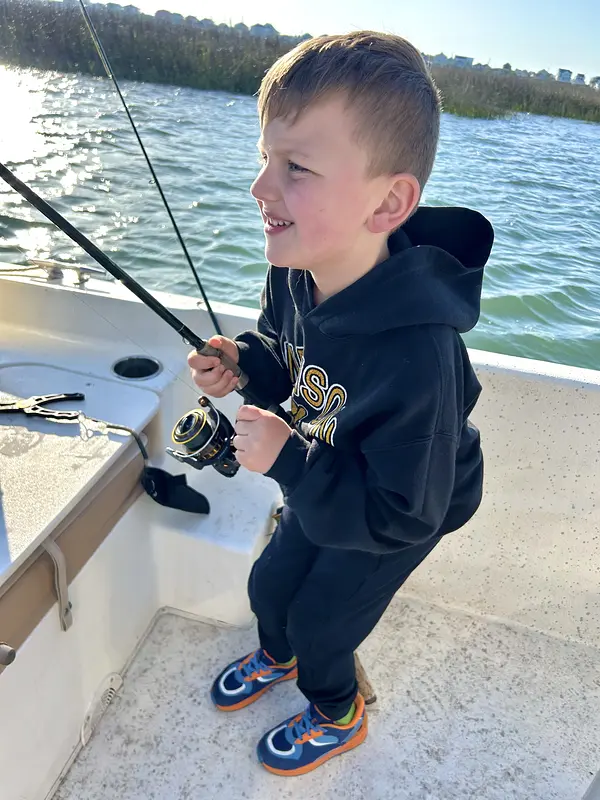charter fishing trip photo