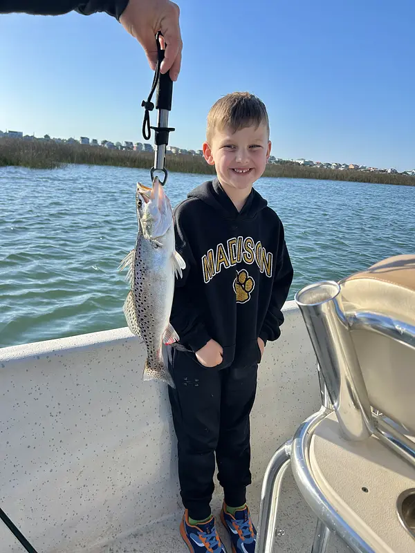 charter fishing trip photo