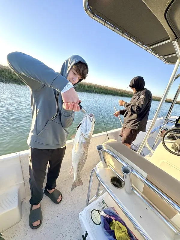 charter fishing trip photo