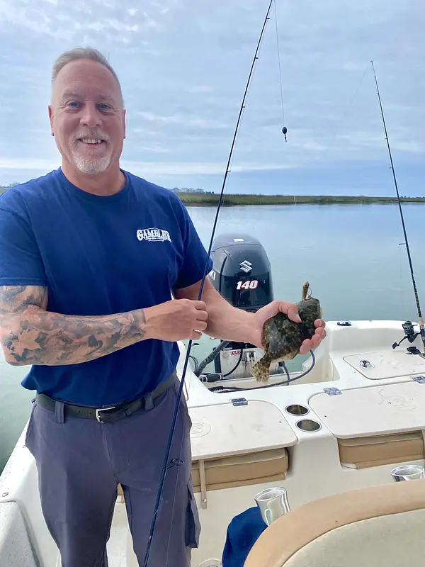 charter fishing trip photo