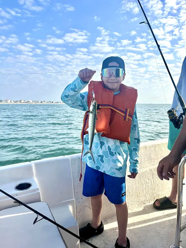 charter fishing trip photo