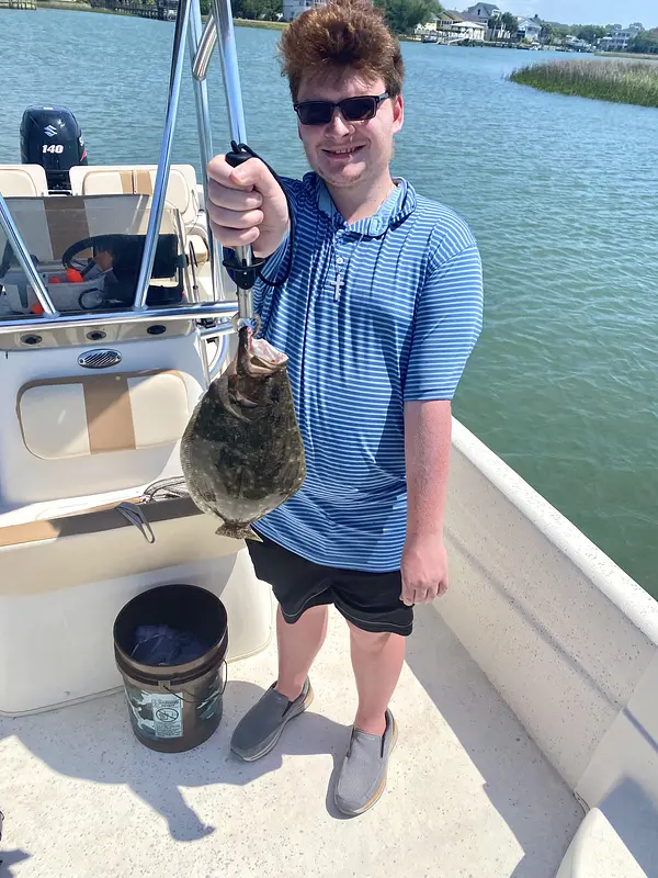 charter fishing trip photo