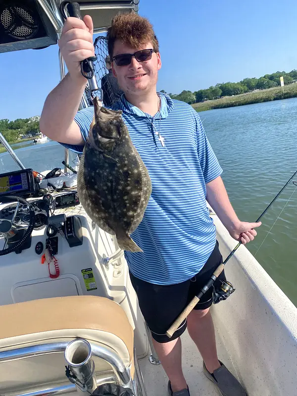 charter fishing trip photo